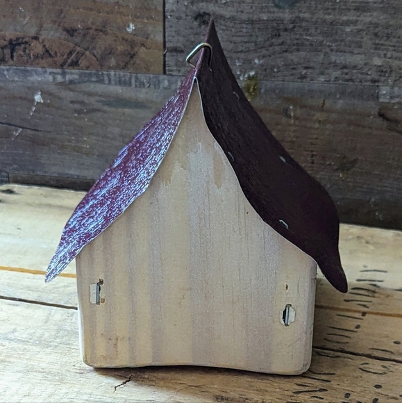 Vintage Amish P Graham Dunn Heart of Amish Country Musical Bird House - Picture 6 of 10